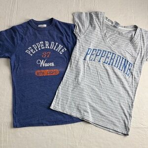 Pepperdine University Women's T-shirt Bundle Size M